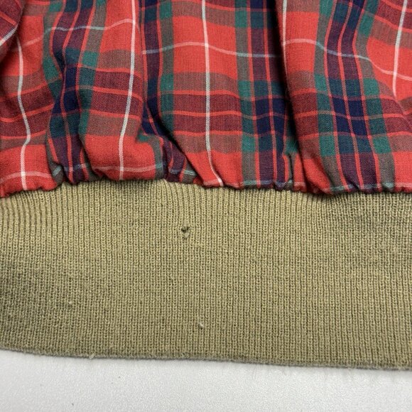 Vintage Field & Stream Jacket Mens Medium Brown Full Zip Plaid Lined Outdoor - Picture 6 of 10